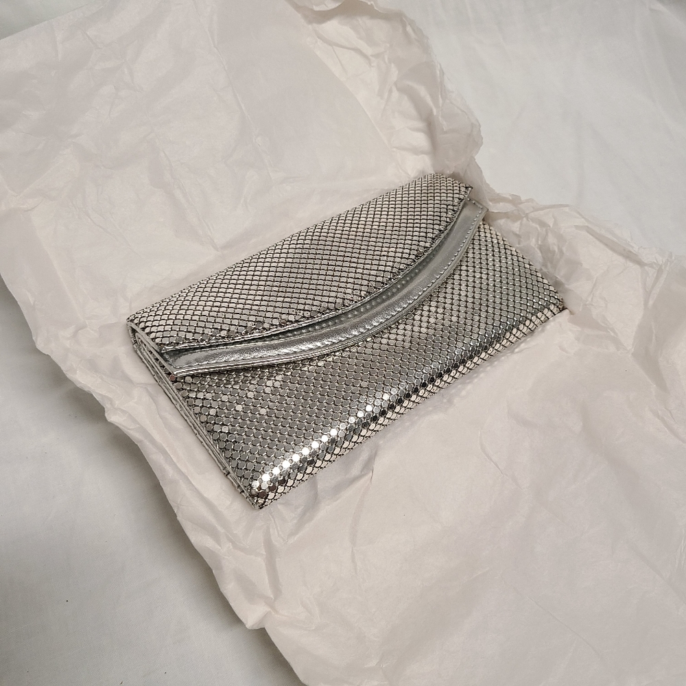 Silver Whiting and Davis Wallet